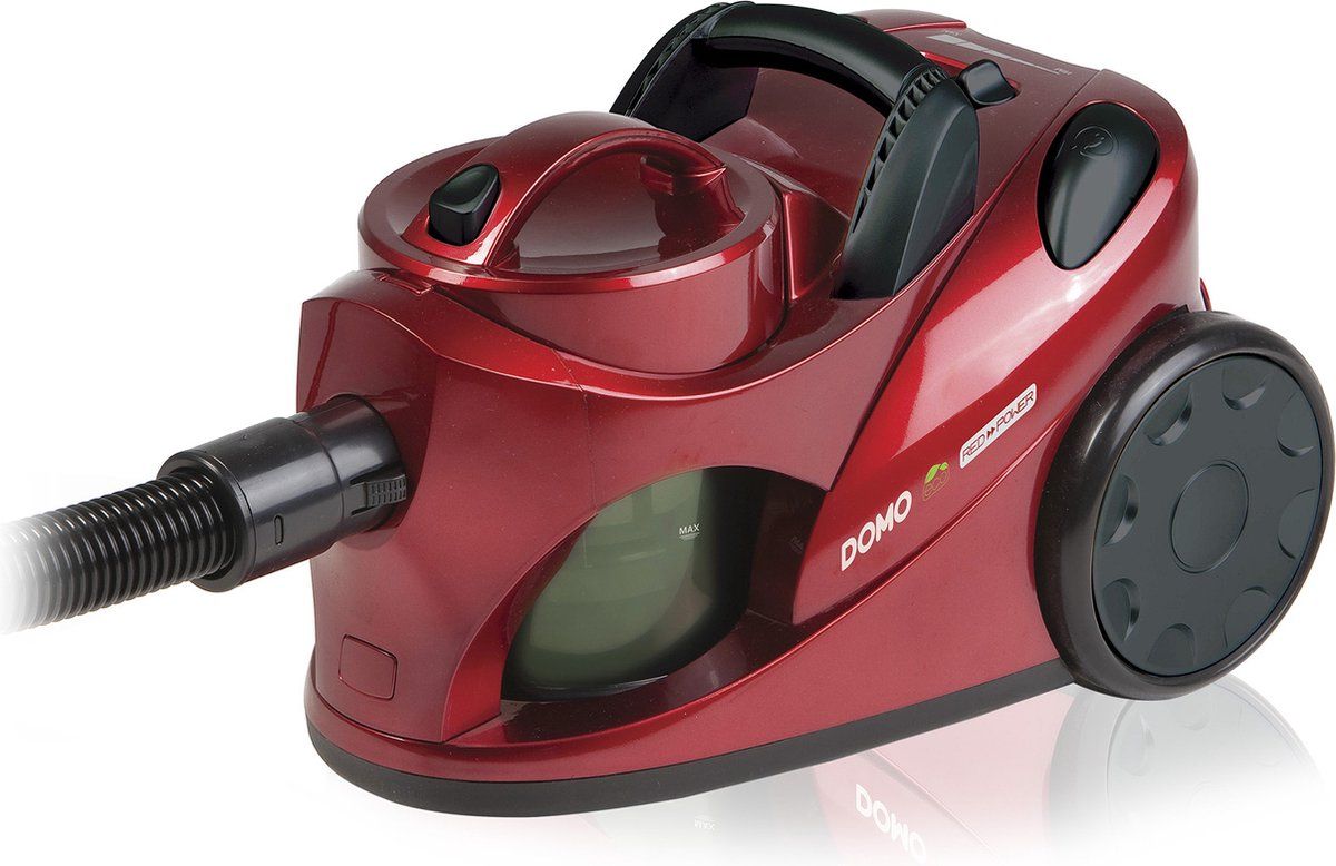 Domo DO7279S - Stofzuiger zonder zak - ECO - 1000W - Rood