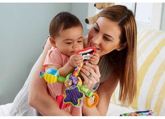 Lamaze Trek en Speel Knoop - Educatief babyspeelgoed - Spelen en ontdekken