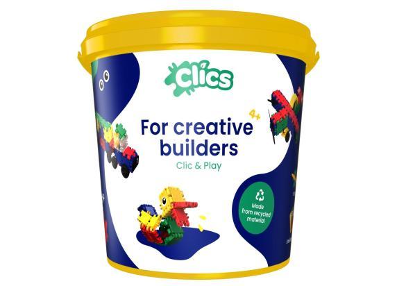 Clics Clics Clic & Play Bucket 8-in-1