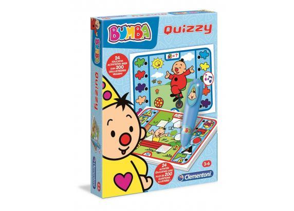 Clementoni - Bumba Quizzy - Educatief Spel - Met Wonderpen - Leer over Vormen, Kleuren, Cijfers en Meer- 3-6 jaar