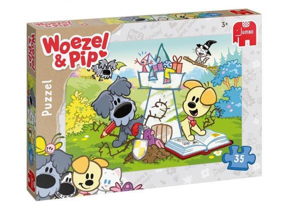 Jumbo - Woezel en Pip Woezel & Pip puzzel 35 stukjes