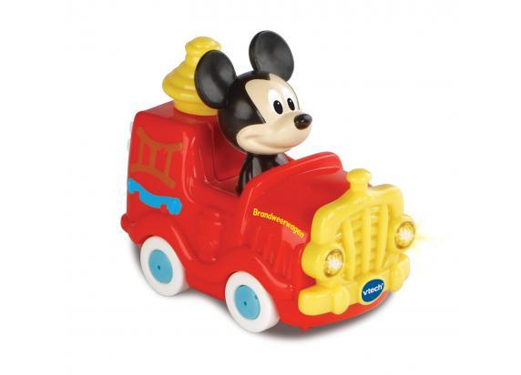 Vtech - Mickey Mouse Toet Toet Auto's Disney Mickey Brandweerauto