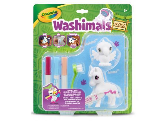 Crayola - Washimals Washimals duopack Toekan/Zebra