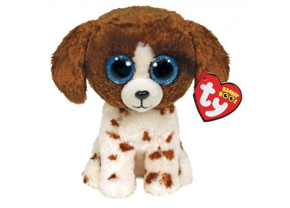 TY - Beanie Babies TY Beanie Boo's Muddles Hond 15cm