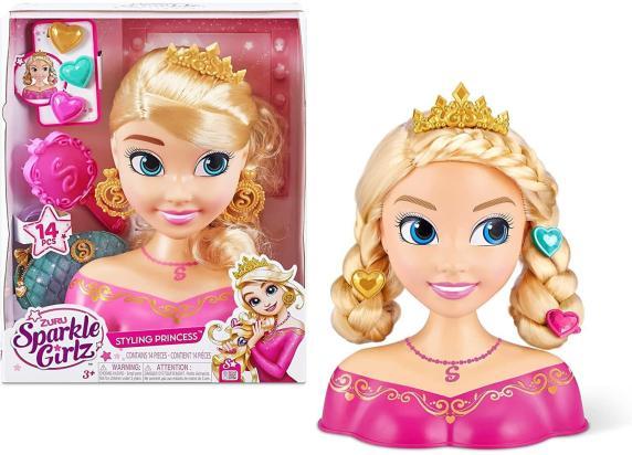 Sparkle Girlz Sparkle Girlz prinseskapkop met accessoires