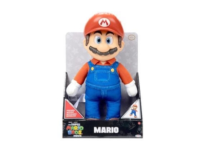 Jakks Pacific The Super Mario Bros. Movie Knuffel Figure Mario 30 cm Knuffeles