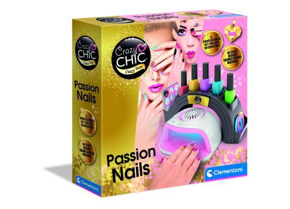 Clementoni - Crazy Chic Crazy Chic Passion Nails Nagelset