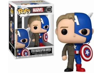 Pop Split: Marvel - Steve Rogers/Captain America Funko Pop #1431