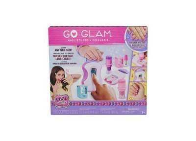 Cool Maker - Go Glam Nagelstudio - Stijl 200 nagels met 4 ontwerpen 2 nagellak-applicators en nagelmasker - Manicureset