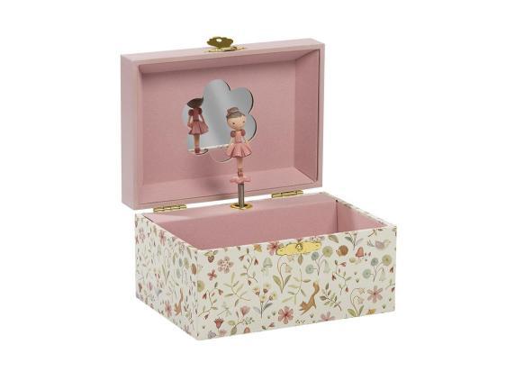 Little Dutch juwelenkistje met muziek - Rosa & Friends - met ballerina figuur - decoratief