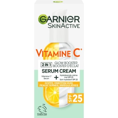Garnier Skinactive Vitamine C serum dagcreme - SPF25 - 50 ml