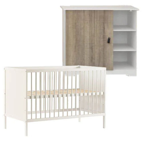 cabino-babykamer-wit-2-delig-baby-bed-lola-commode-dean