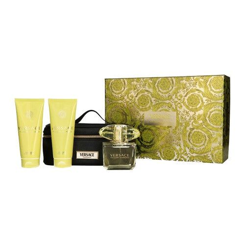 Versace Yellow Diamond Gift Set EDT 90ML + SG 100ML + BL 100ML + small Beauty Case