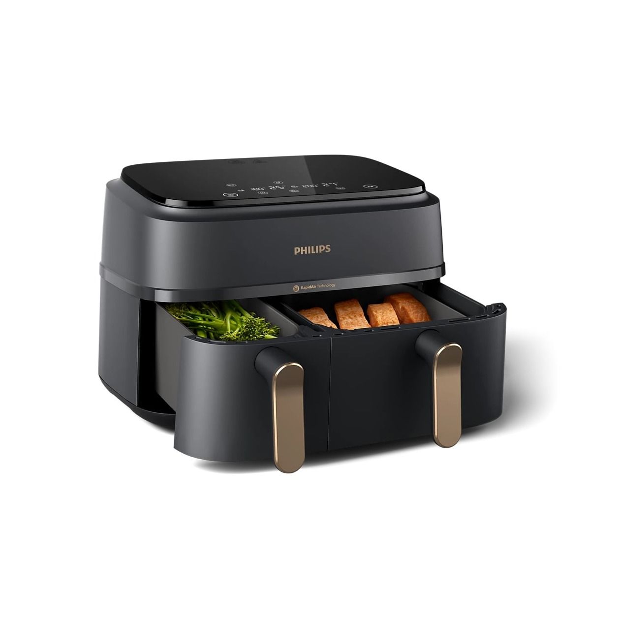 Philips NA352/04 3000 Serie Airfryer - Heteluchtfriteuse met 2 Manden