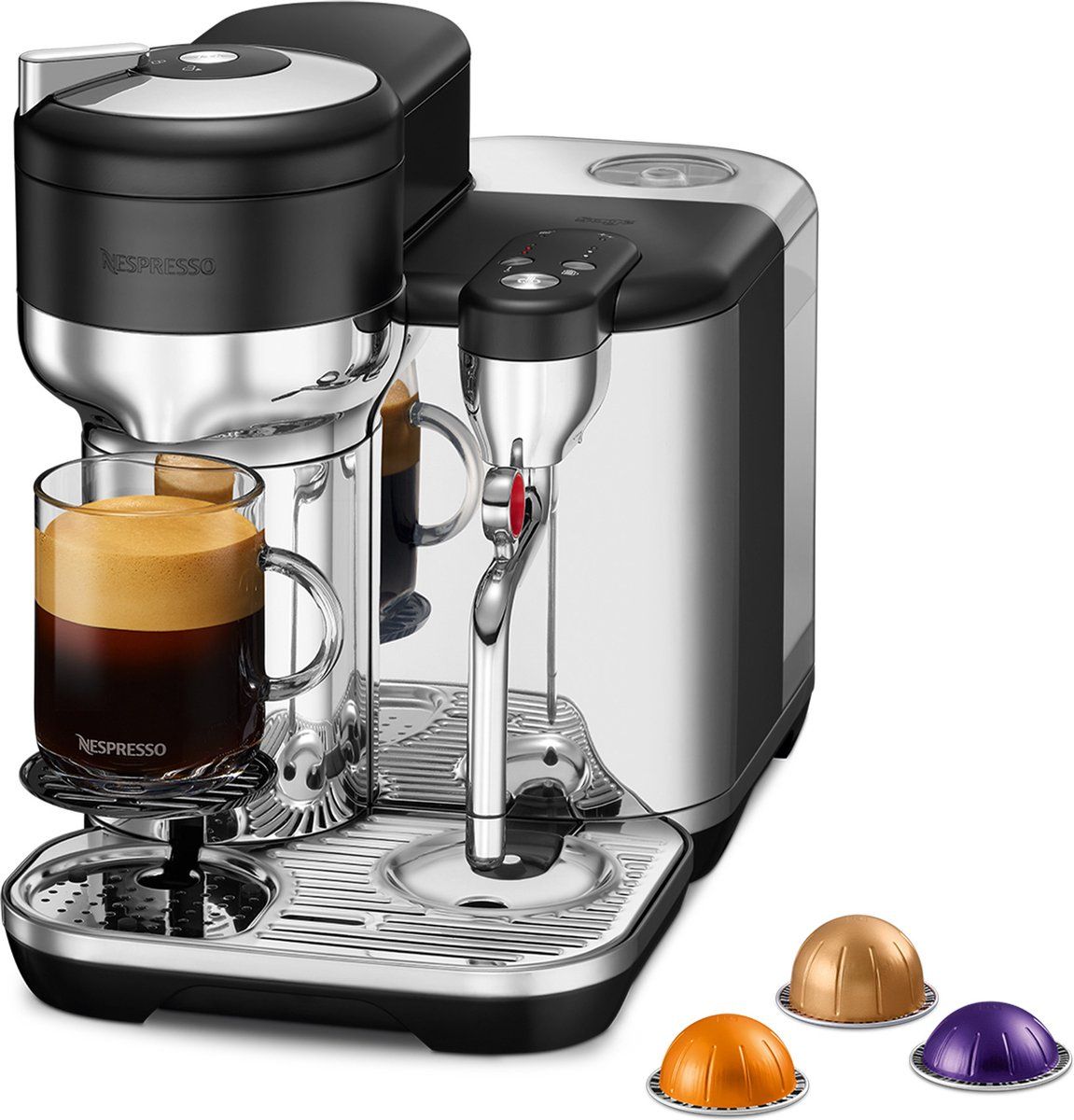 Nespresso Sage Vertuo Creatista - Koffiecupmachine - Black Truffle