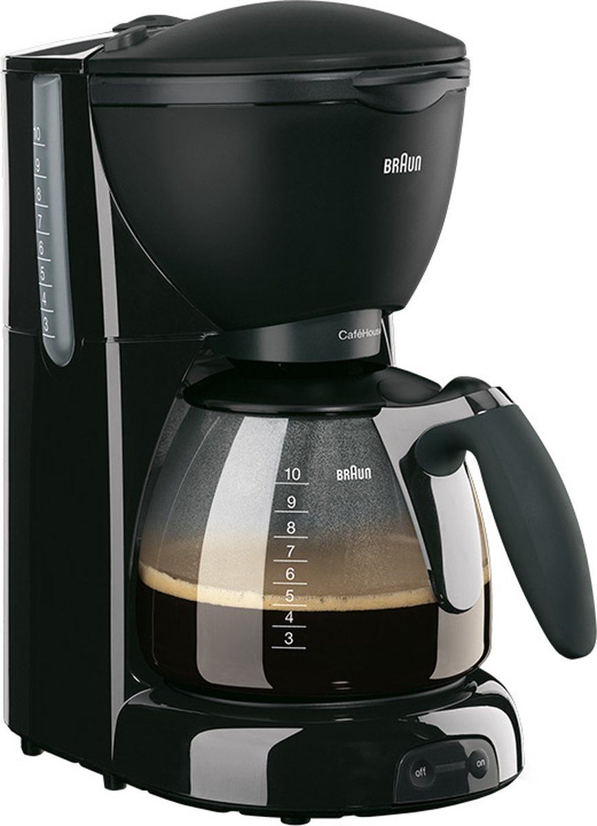 Braun CaféHouse PurAroma Plus KF560/1BK - Filter-koffiezetapparaat - Zwart