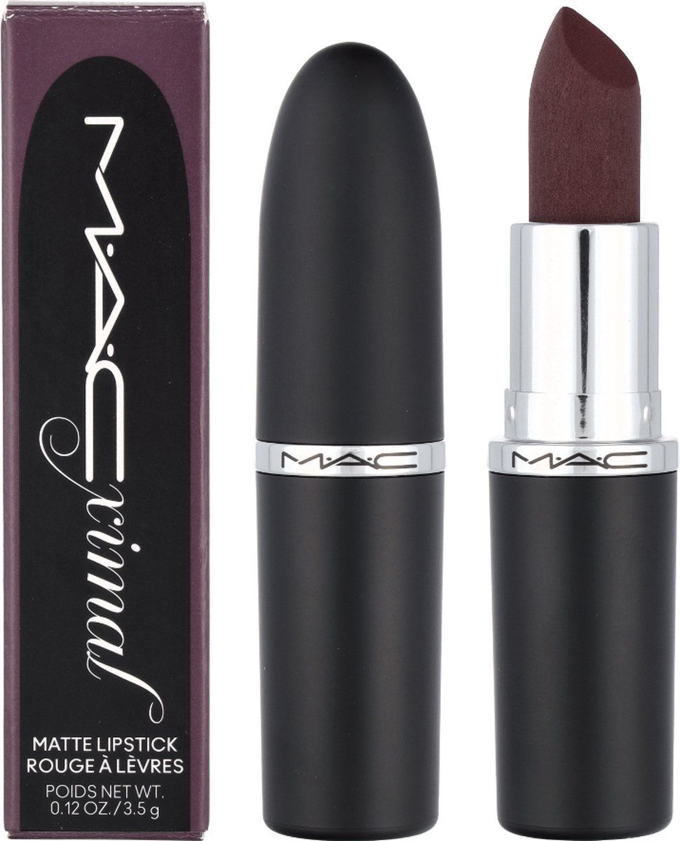 M.a.c Lipstick Matte Satijnen Finish Langhoudend M.a.c - Macximal Matte Lipstick Lipstick - Matte & Satijnen Finish - Langhoudend Smoked Purple