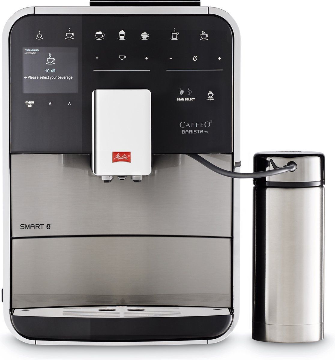 Melitta Barista Smart TS SST F860-100 - Epressomachine - Zilver/zwart