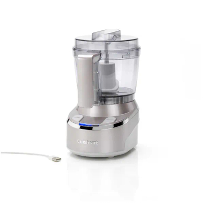 Cuisinart Cordless Mini Prep Pro Draadloze Keukenmachine RMC100E - Mini Foodprocessor - 350W - 900ml - Frosted Pearl
