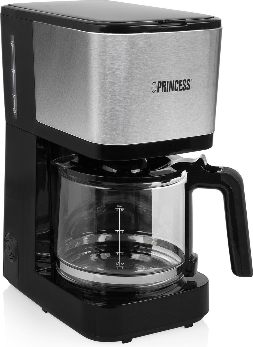 Princess 246031 Compact 12  Filter koffiezetapparaat 1.25 liter - Zwart