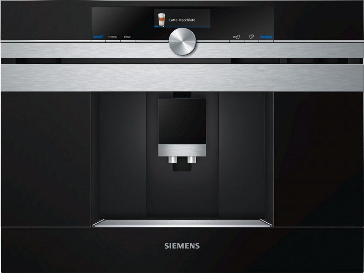 Siemens iQ700 CT636LES6 Inbouw espresso volautomaat - HomeConnect - WiFi