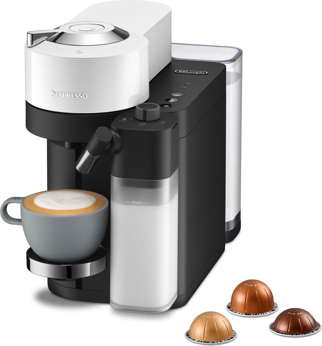 De'Longhi Nespresso Vertuo Lattissima ENV300.W - Koffiecupmachine - Wit