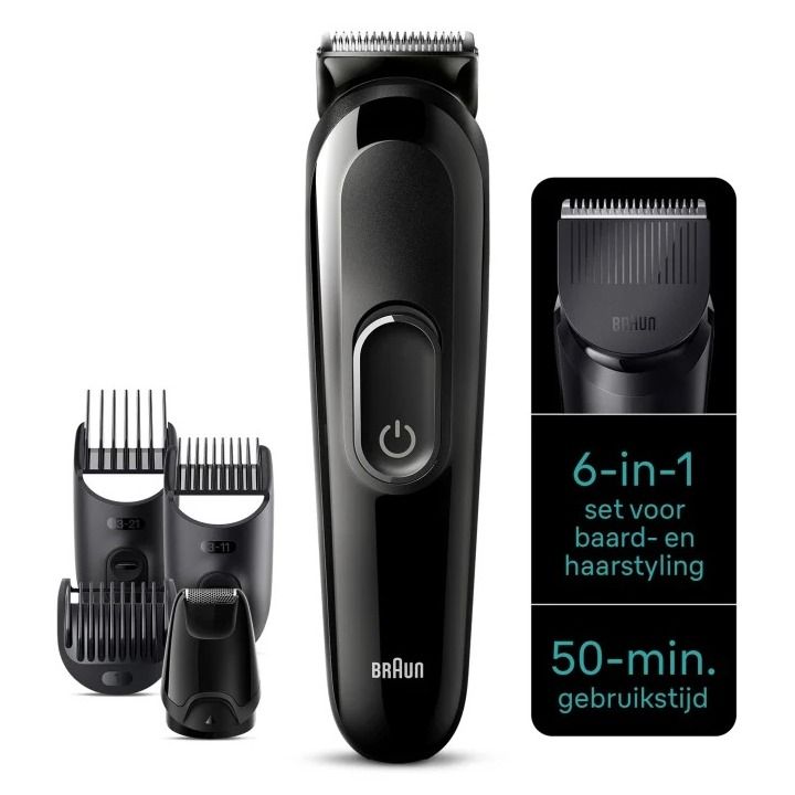 Braun MGK3410 Multigroom Zwart