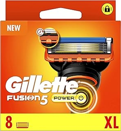 Gillette Fusion Power scheermesjes - 8 stuks