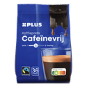 Plus Koffiepads decaf Fairtrade - 36 stuks