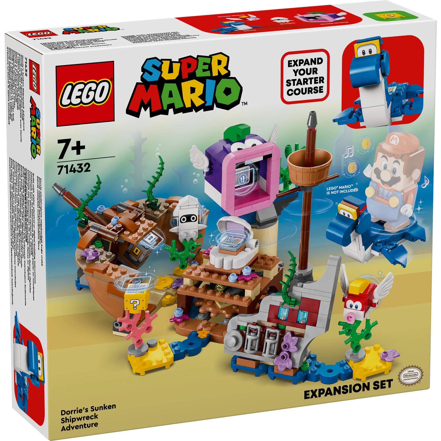 LEGO Super Mario Uitbreidingsset: Dorries gezonken scheepswrak 71432