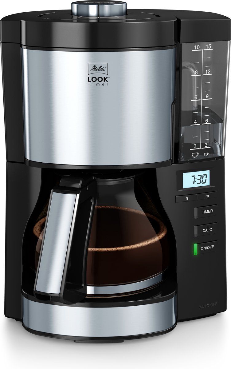 Melitta Look Timer - Filter-koffiezetapparaat - Zwart