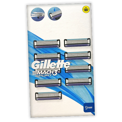Gillette Mach 3 scheermesjes - 9 stuks