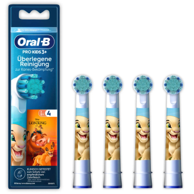 Oral-B Kids  opzetborstels - 4 stuks