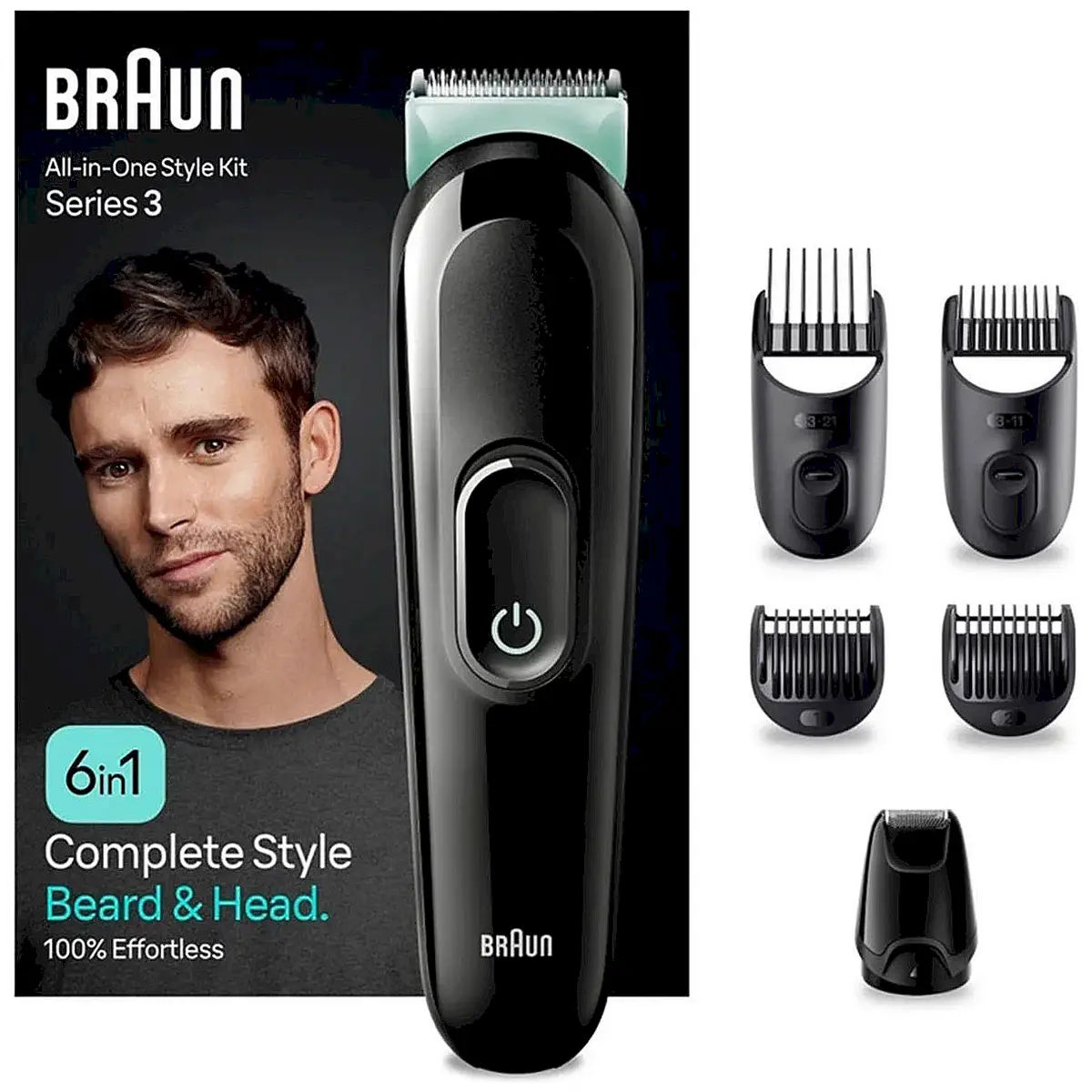 Braun Series 3 6in1 Baard en Haar Trimmer MGK3411