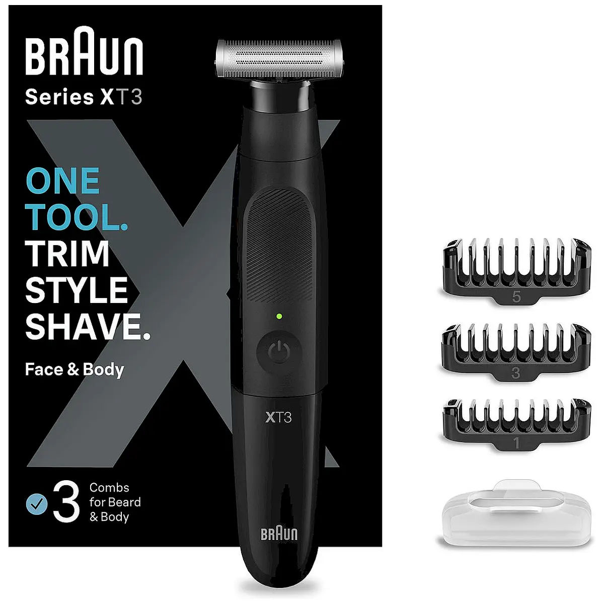 Braun XT3100 baard- en haartrimmer