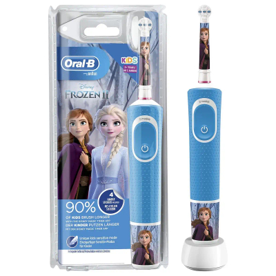 Oral-B Kids Elektrische Tandenborstel - Disney Frozen Editie - Voor Kinderen Vanaf 3 Jaar