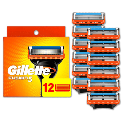 Gillette Fusion scheermesjes - 12 stuks