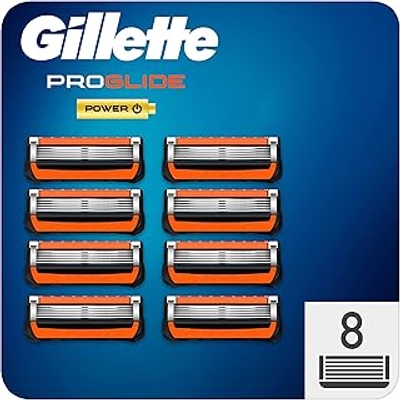 Gillette Fusion ProGlide Power scheermesjes - 8 stuks