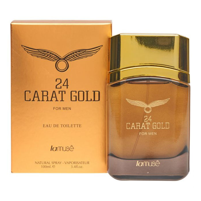 La 24 Carat Gold for men eau de toilette spray 100 ml