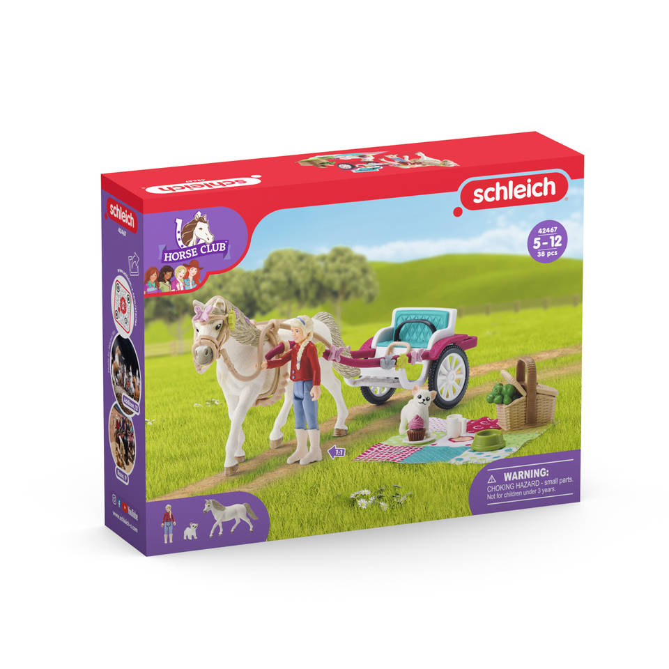 schleich HORSE CLUB koets voor paardenshow 42467