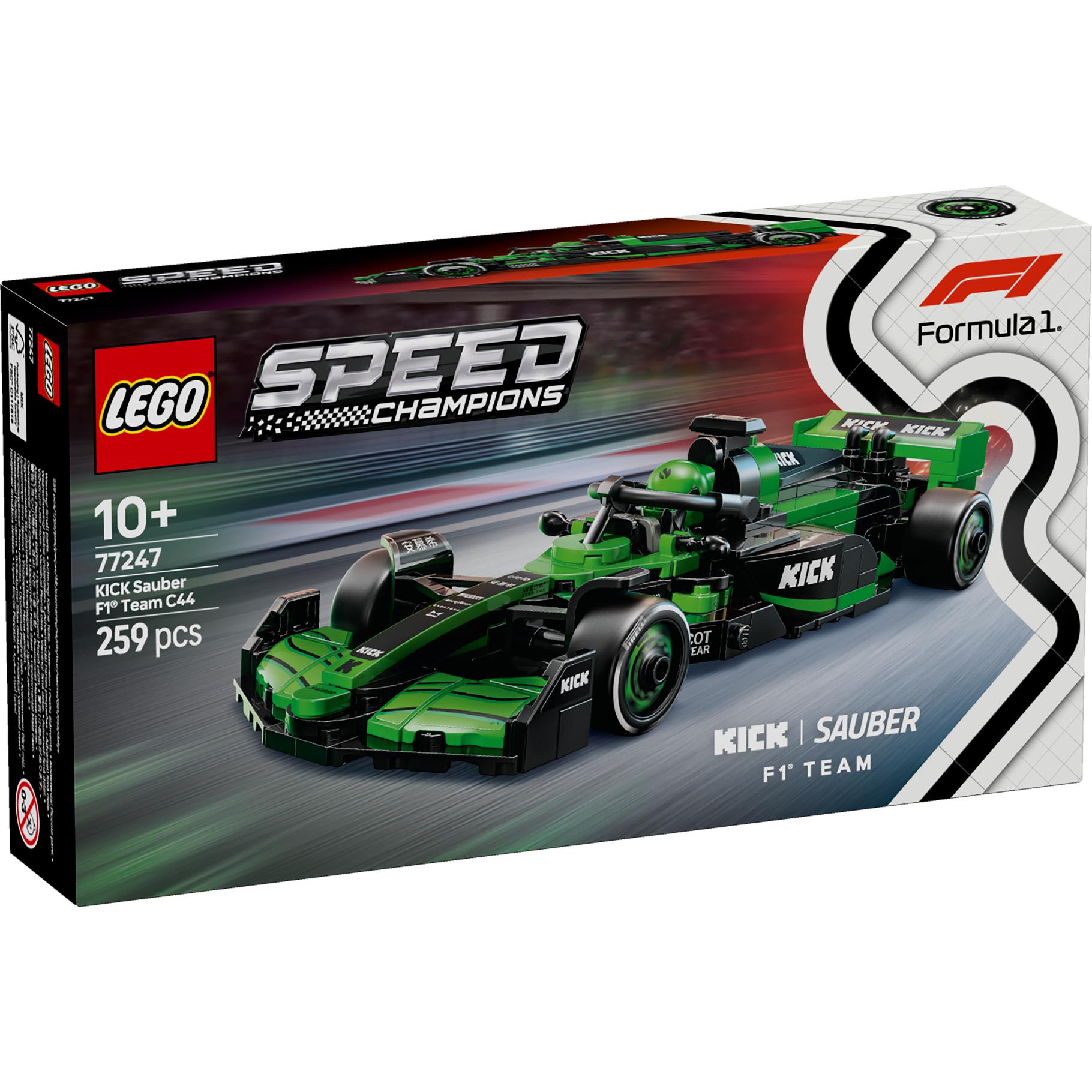 LEGO Speed Champions KICK Sauber F1 Team C44 racewagen Speelgoed - 77247