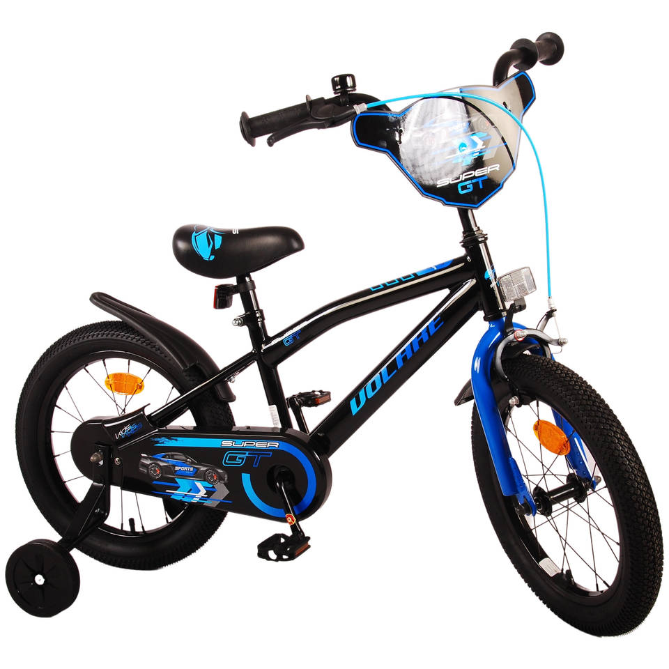 Volare Super GT kinderfiets - 16 inch - blauw