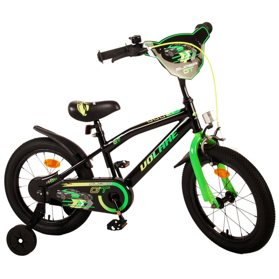 Volare Super GT kinderfiets - 16 inch - groen