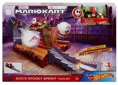 Hot Wheels - Super Mario Bros Hot Wheels Mario Kart Boo's Spookachtige Sprint Ba