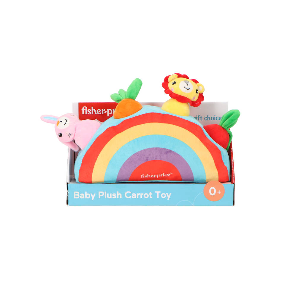 Fisher-Price pluchen regenboog vormenstoof