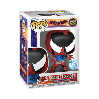 Funko Pop! Marvel Spider-man Across the Spiderverse - Scarlet Spider #1232 Special Edition Exclusive