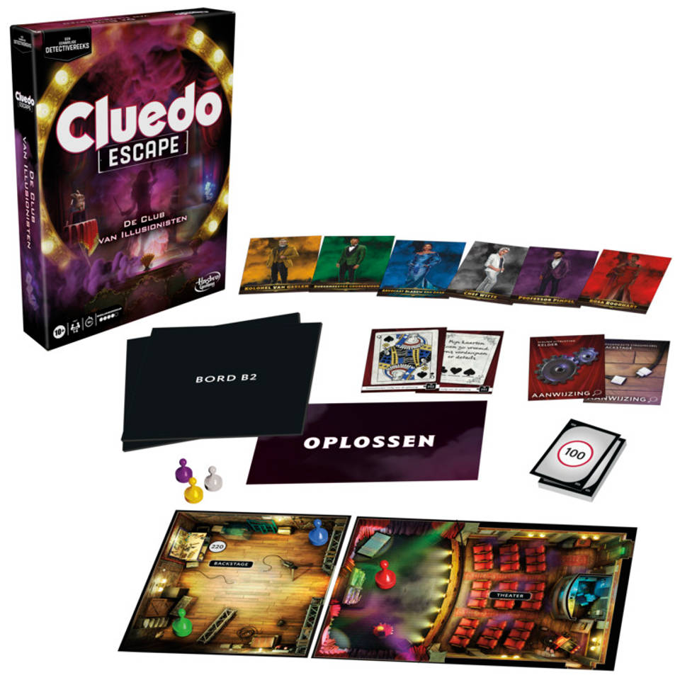 Cluedo Escape De Club van Illusionisten