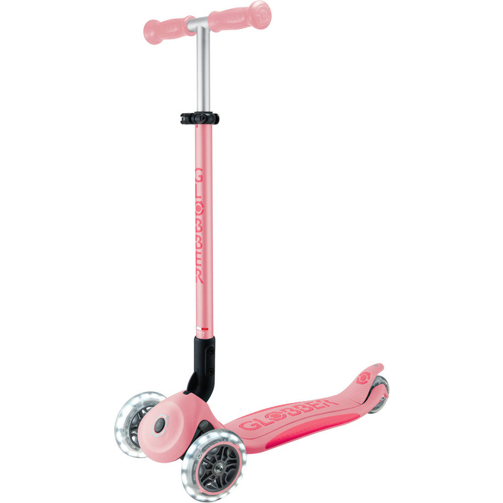 Globber Primo Plus inklapbare 3-wielstep - roze