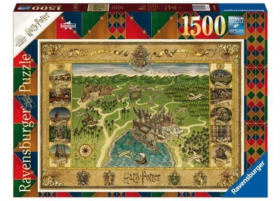 Ravensburger Hogwarts Map - Puzzel (1500)