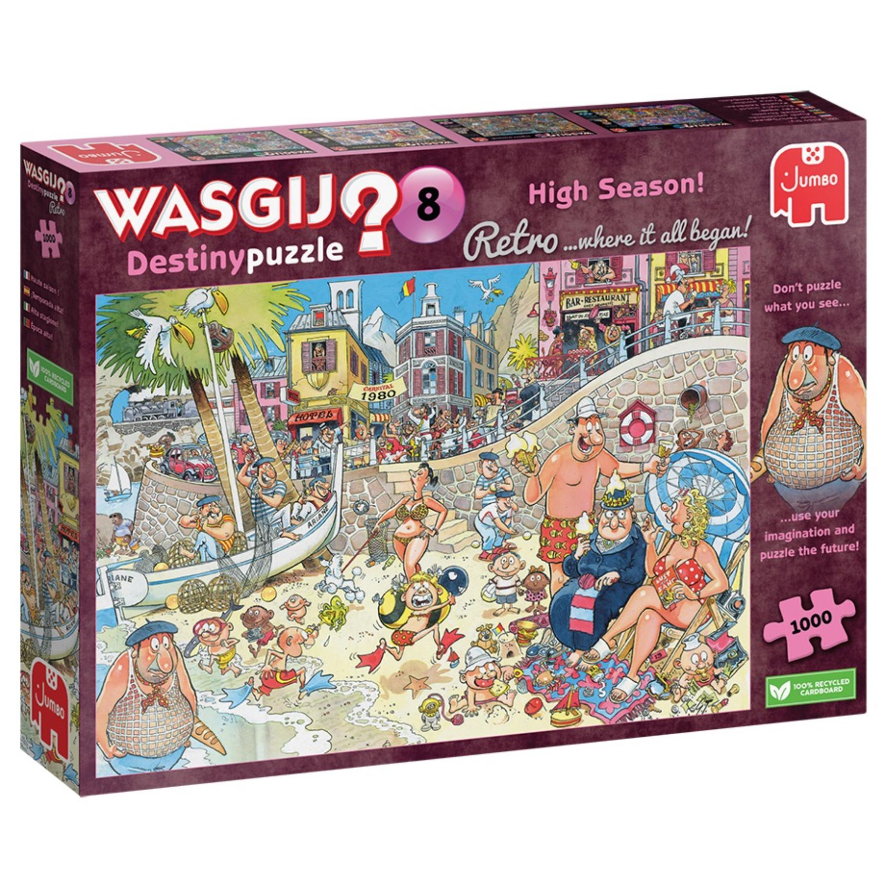 Wasgij Retro Destiny 8 - Hoogseizoen! - Puzzel - 1000 stukjes - Volwassenen legpuzzel